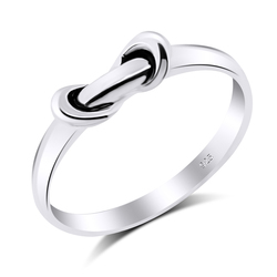 Knotty Silver Ring NSR-523
